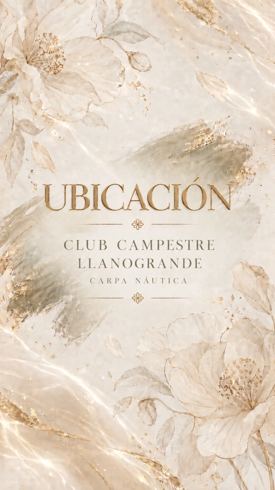 Ubicación: Club Campestre Llanogrande, Carpa Náutica.