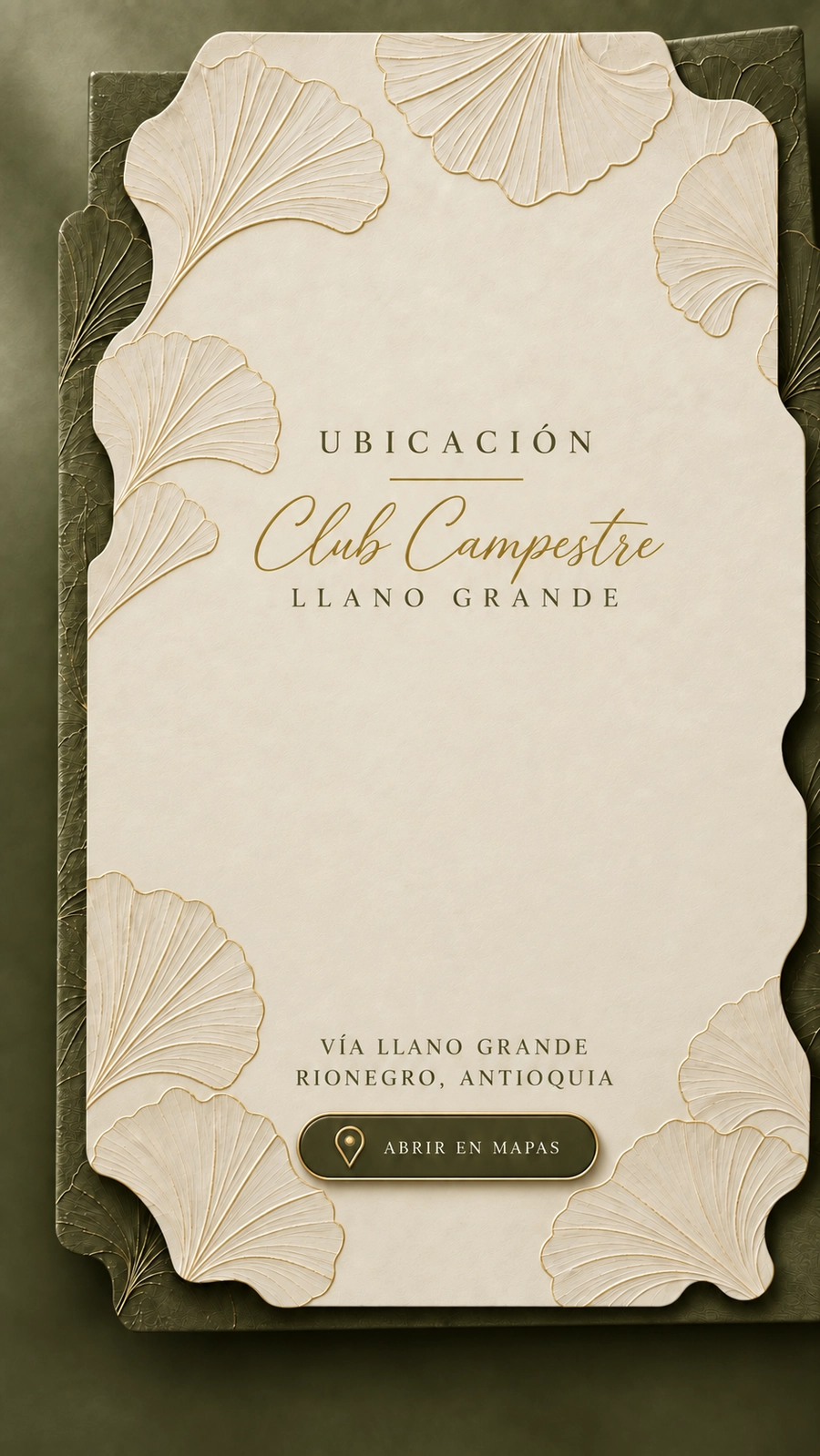 Ubicación: Club Campestre Llanogrande. Vía Llanogrande, Rionegro, Antioquia.